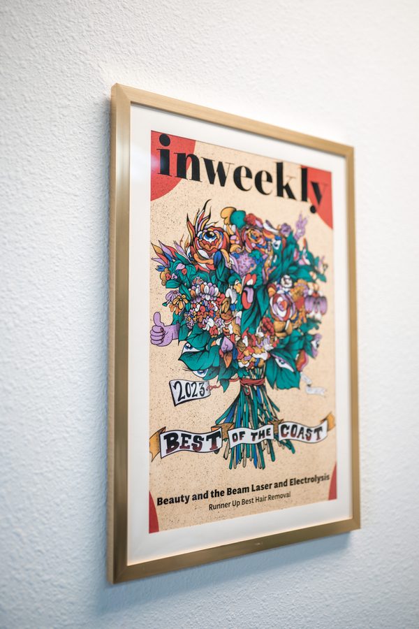 inweekly Best of the Coast 2023 Runner Up — Best Hair Removal
